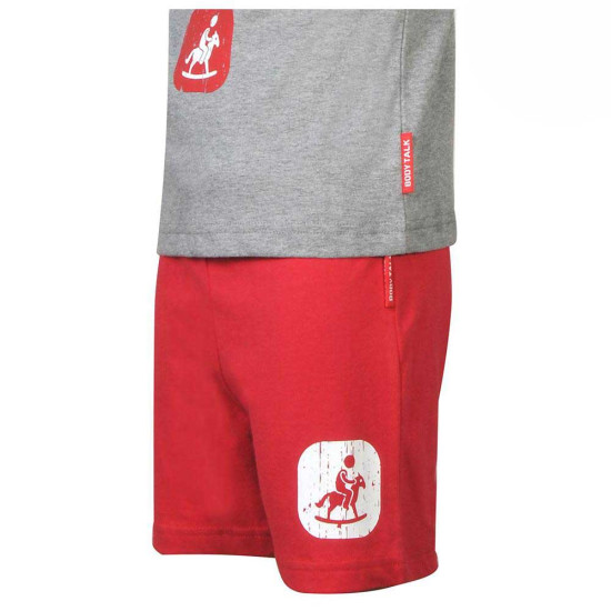 Bodytalk Βρεφικό σετ μπλούζα & σορτς Bodytalk Βρεφικό σετ μπλούζα & σορτς